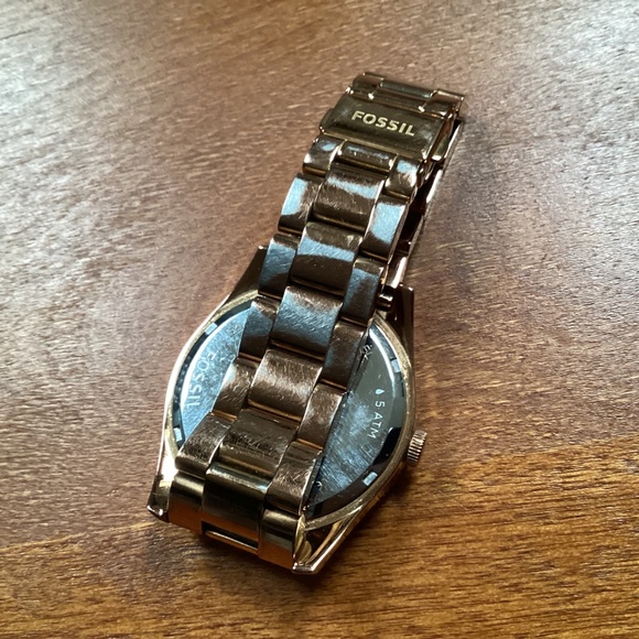 Fossil Perfect Boyfriend Rose Gold-tone Women’s Watch ES 3587 - Picture 7 of 17